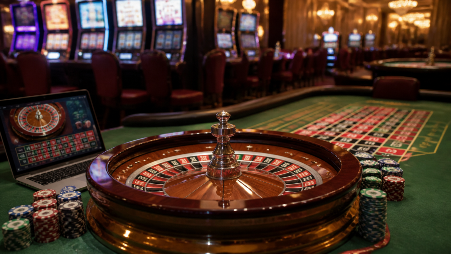 How to Choose an sg online casino Wisely Casino gaming setup with chips and an online casino screen