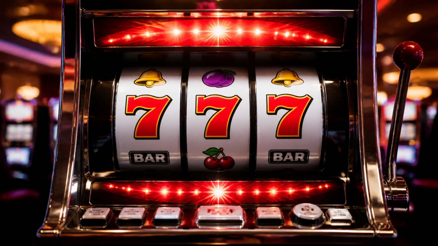 Nổ hũ: Cách hiểu đúng và chọn game phù hợp Máy chơi Nổ hũ trong sòng bạc với biểu tượng quay thưởng